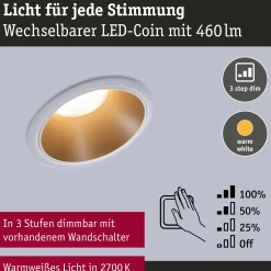 LED Einbauleuchte 3-Step-Dim - Cole 3er-Set