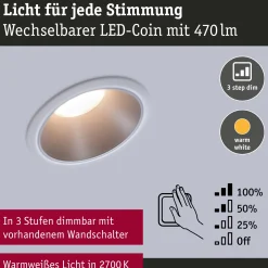 LED Einbauleuchte 3-Step-Dim - Cole 3er-Set