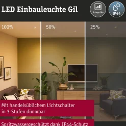 LED Einbauleuchte 3-Step-Dim - Gil Basisset