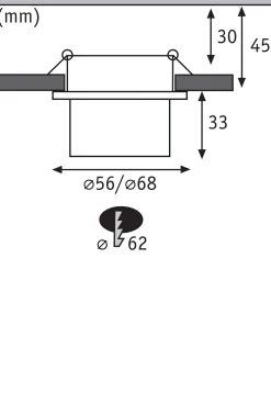 LED Einbauleuchte 3-Step-Dim - Gil Basisset