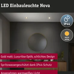 LED Einbauleuchte 3-Step-Dim - Nova Basisset starr