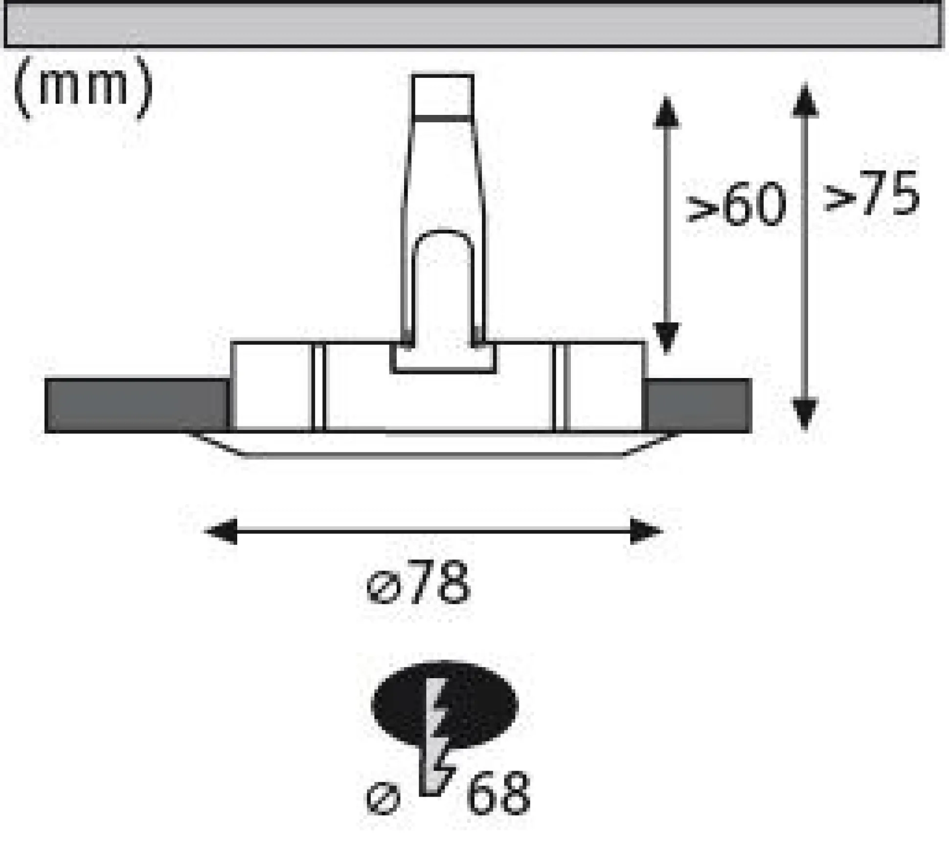 LED Einbauleuchte 3-Step-Dim - Nova Basisset starr
