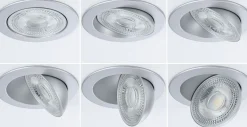 LED Einbauleuchte White Select - Aumus 3er-Set