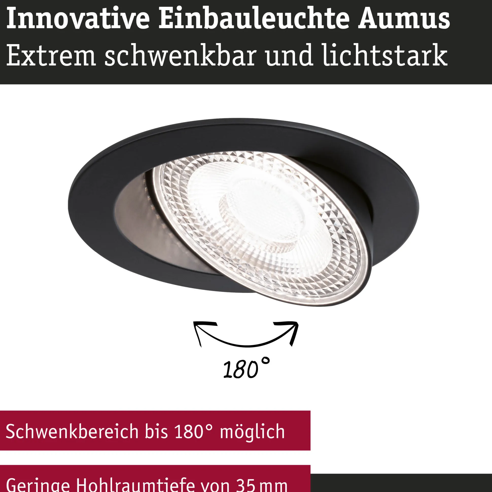 LED Einbauleuchte White Select - Aumus Einzelspot