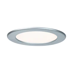 LED Einbaupanel - LED Einbaupanel IP44 rund 170mm 11,1W 720lm 2700K Chrom matt
