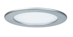LED Einbaupanel - LED Einbaupanel IP44 rund 170mm 12W 850lm 4000K Chrom matt