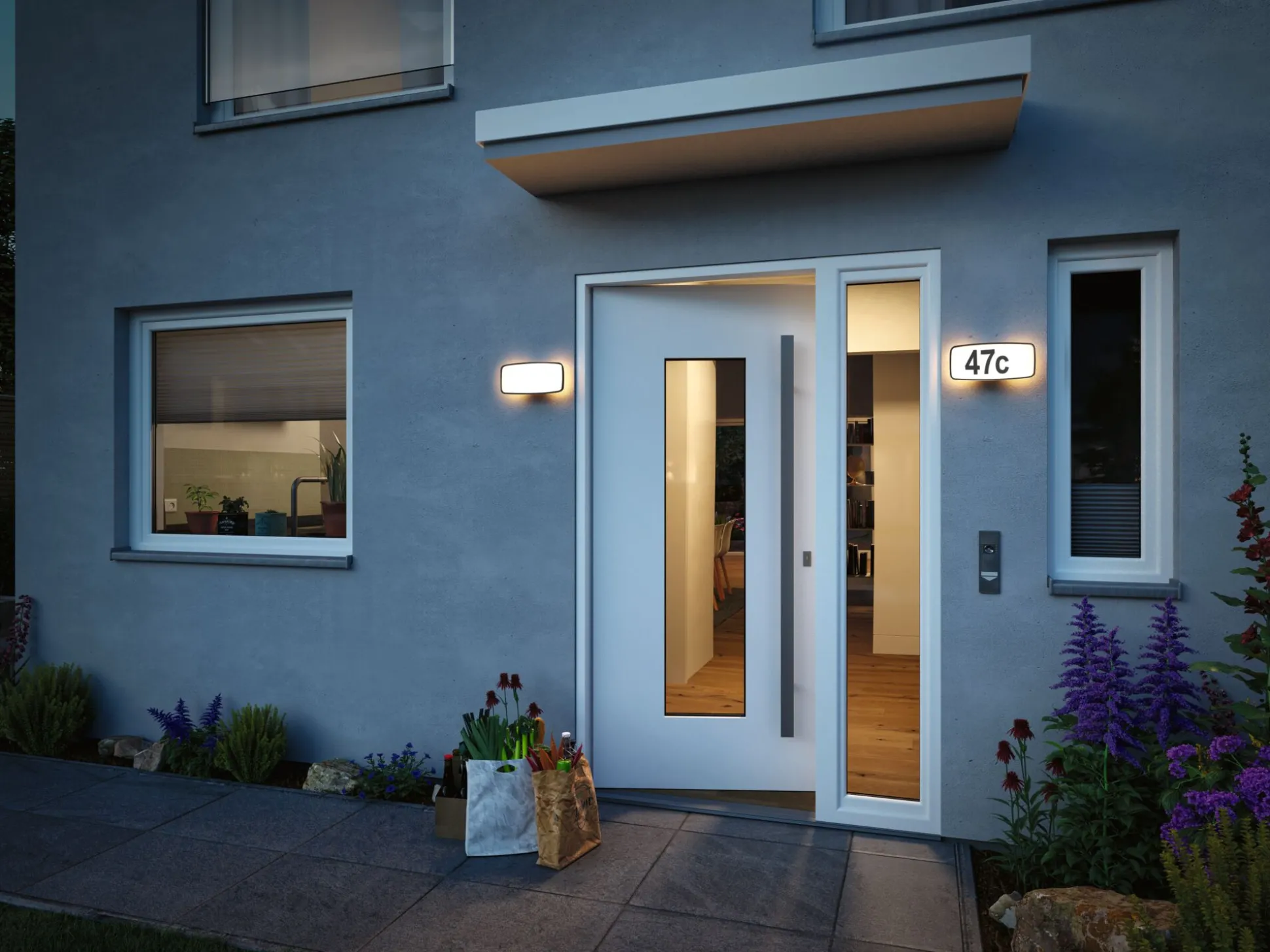 LED Hausnummernleuchte Smart Home Zigbee 3.0 - Sheera