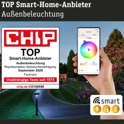 LED Hausnummernleuchte Smart Home Zigbee 3.0 - Sheera insektenfreundlich
