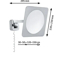 LED Kosmetikspiegel - Bela Mit Leuchtmittel