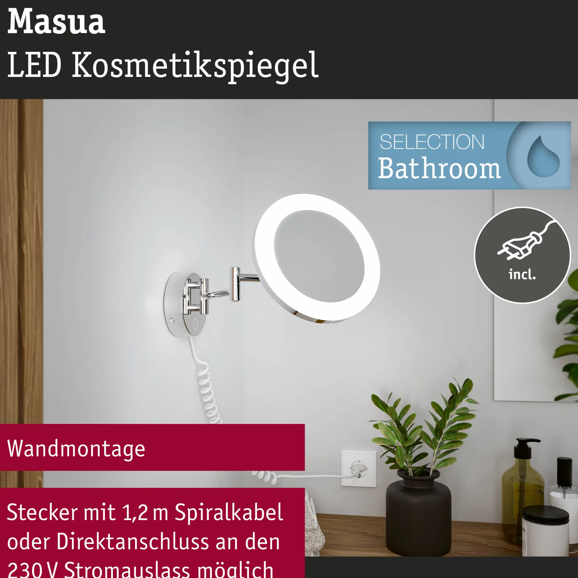 LED Kosmetikspiegel - Masua