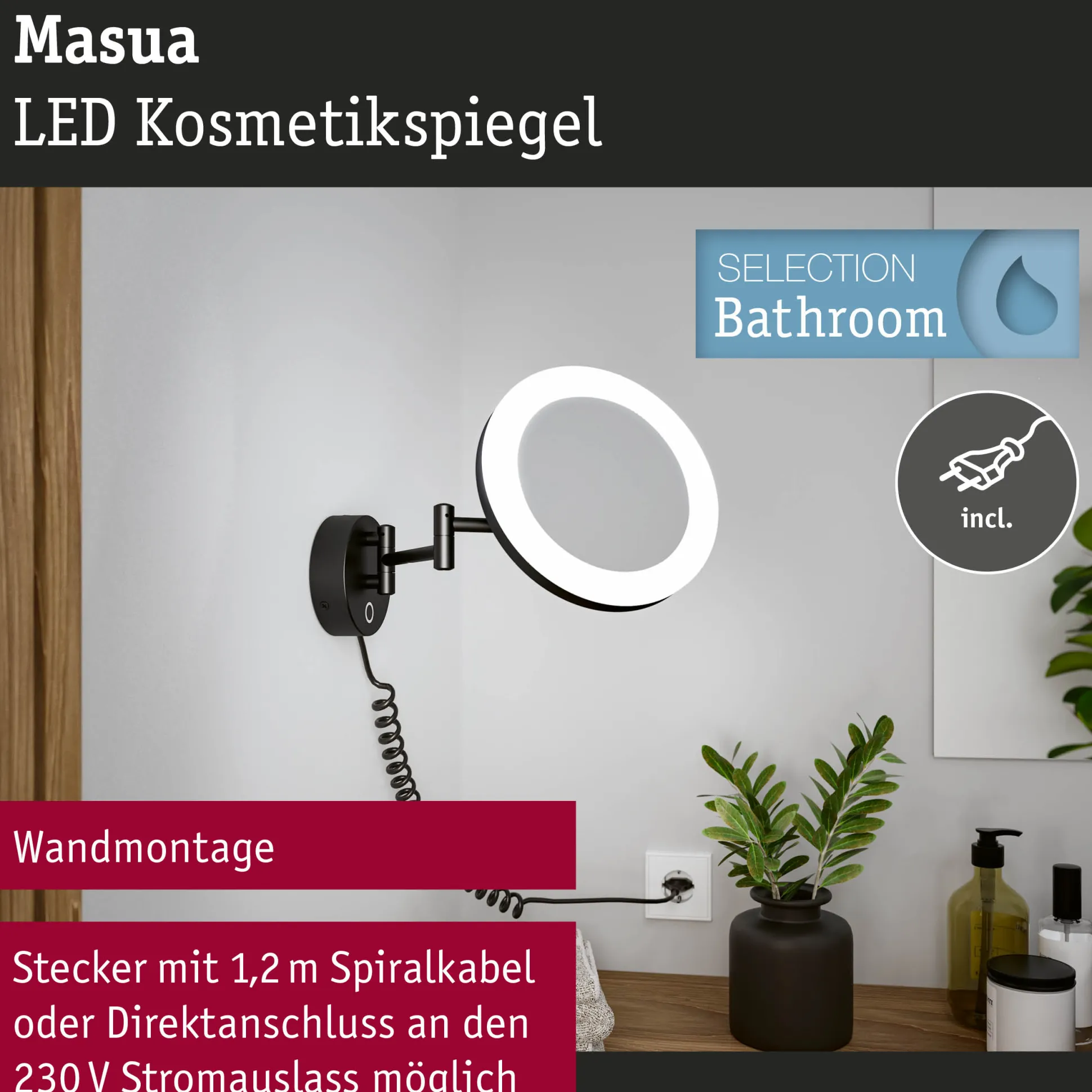 LED Kosmetikspiegel - Masua