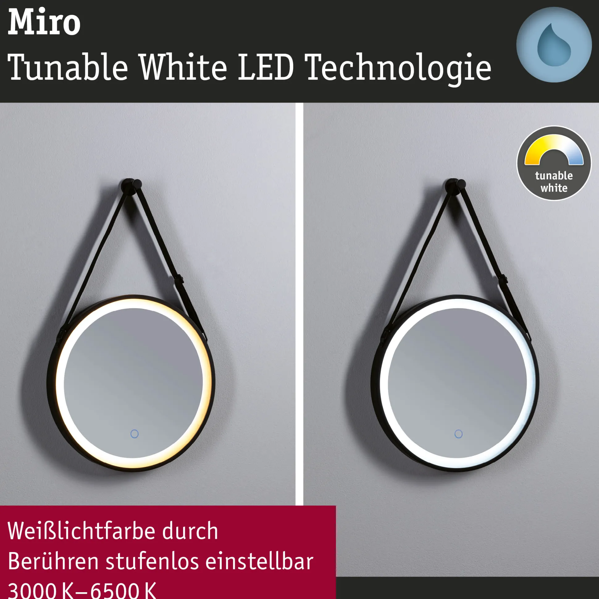 LED Leuchtspiegel - Miro