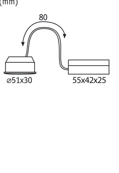 LED Modul Einbauleuchte - Choose 3er-Set