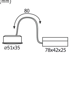 LED Modul Einbauleuchte - Choose 3er-Set White Switch