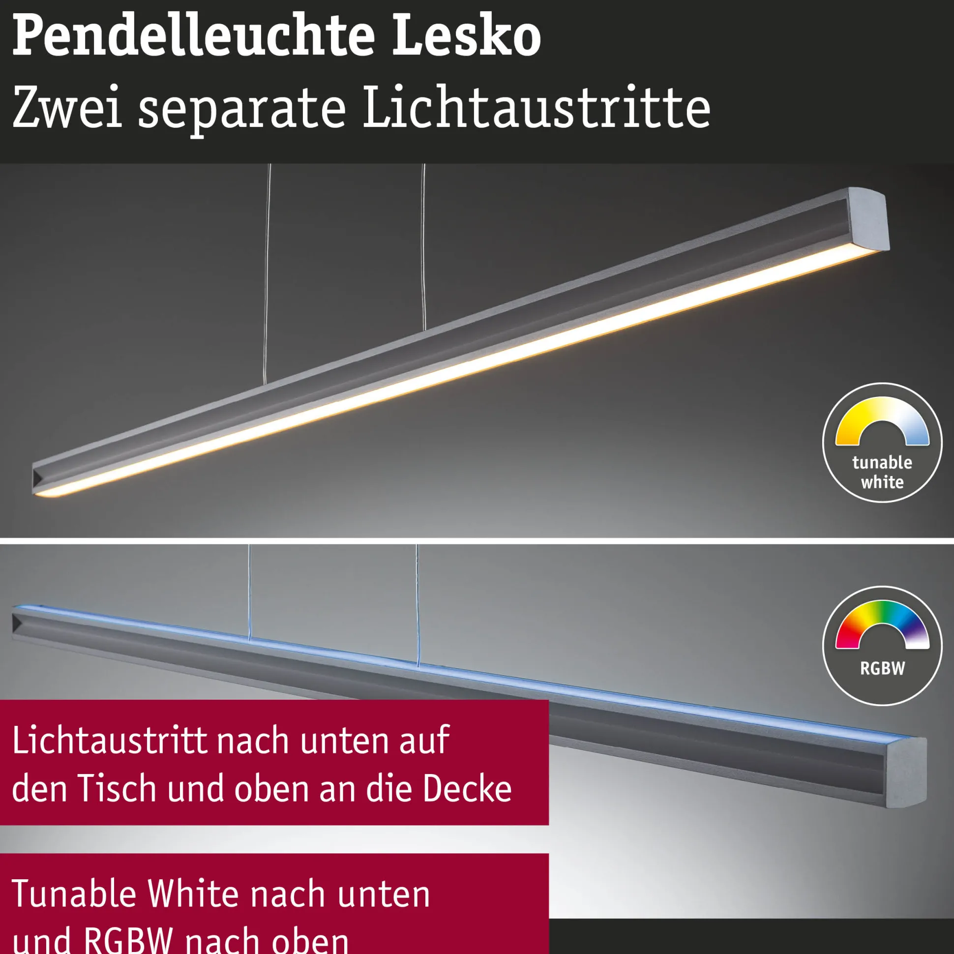 LED Pendelleuchte - Lesko