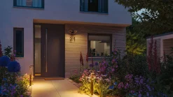 LED Pollerleuchte Smart Home Zigbee 3.0 - Alara Dämmerungsgesteuerter Bewegungsmelder (IR) insektenfreundlich