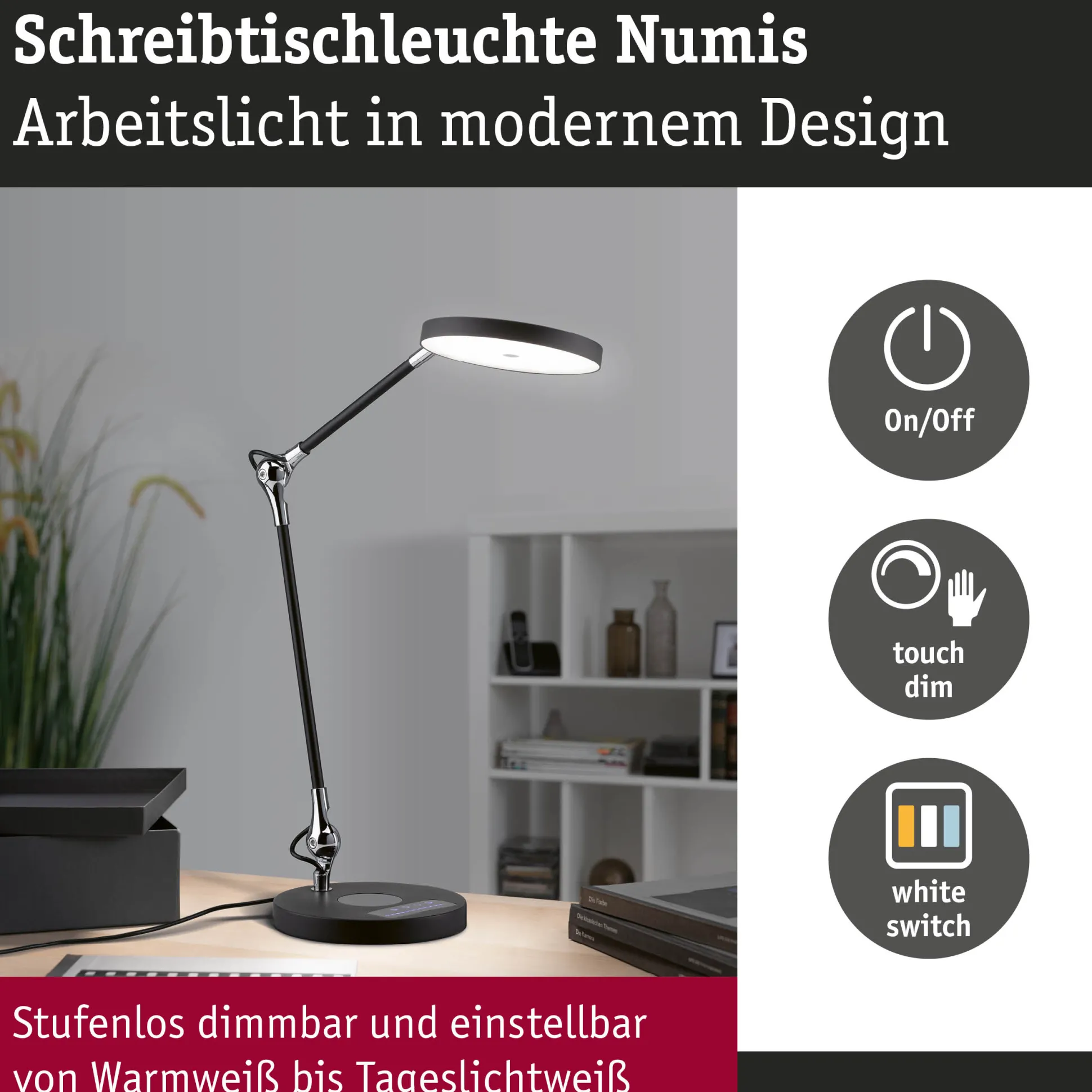 LED Schreibtischleuchte - Numis