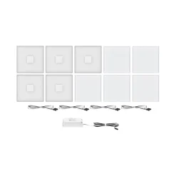 LumiTiles LED Fliesen - Square 5er-Set