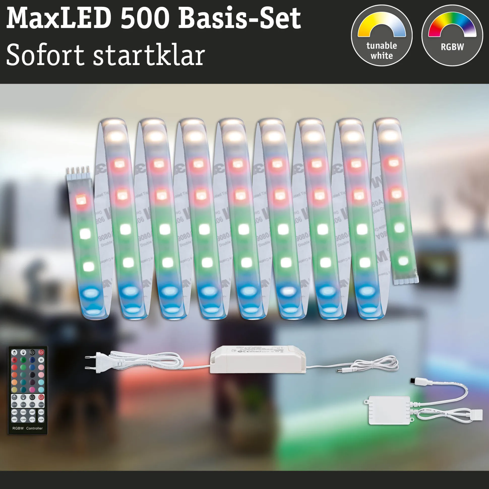 MaxLED 500 LED Strip - Basisset 3m