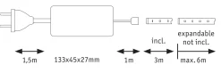 MaxLED 500 LED Strip - Basisset 3m Warmweiß