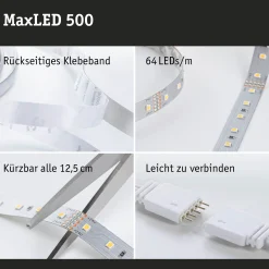 MaxLED 500 LED Strip - Basisset 5m Neutralweiß