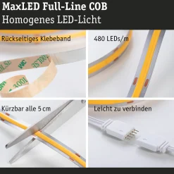 MaxLED 1000 LED Strip - Basisset 3m Warmweiß