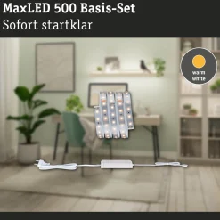 MaxLED 500 LED Strip - Basisset 1,5m Warmweiß