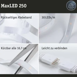 MaxLED 250 LED Strip - Basisset 1,5m RGBW+