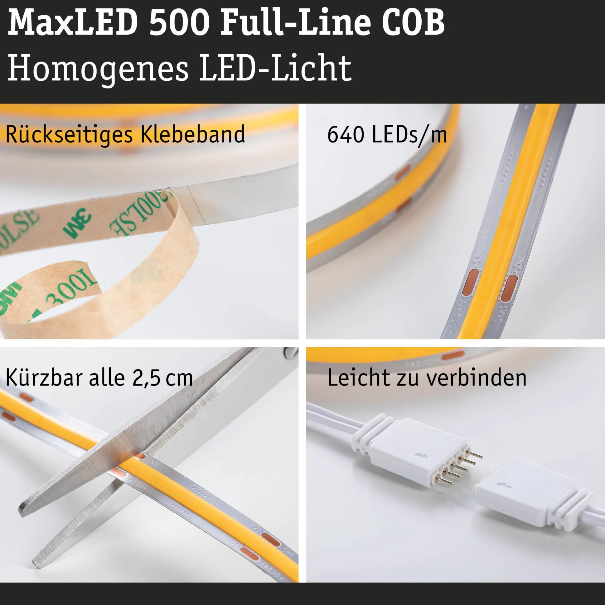 MaxLED 500 LED Strip - Basisset 3m Tunable White