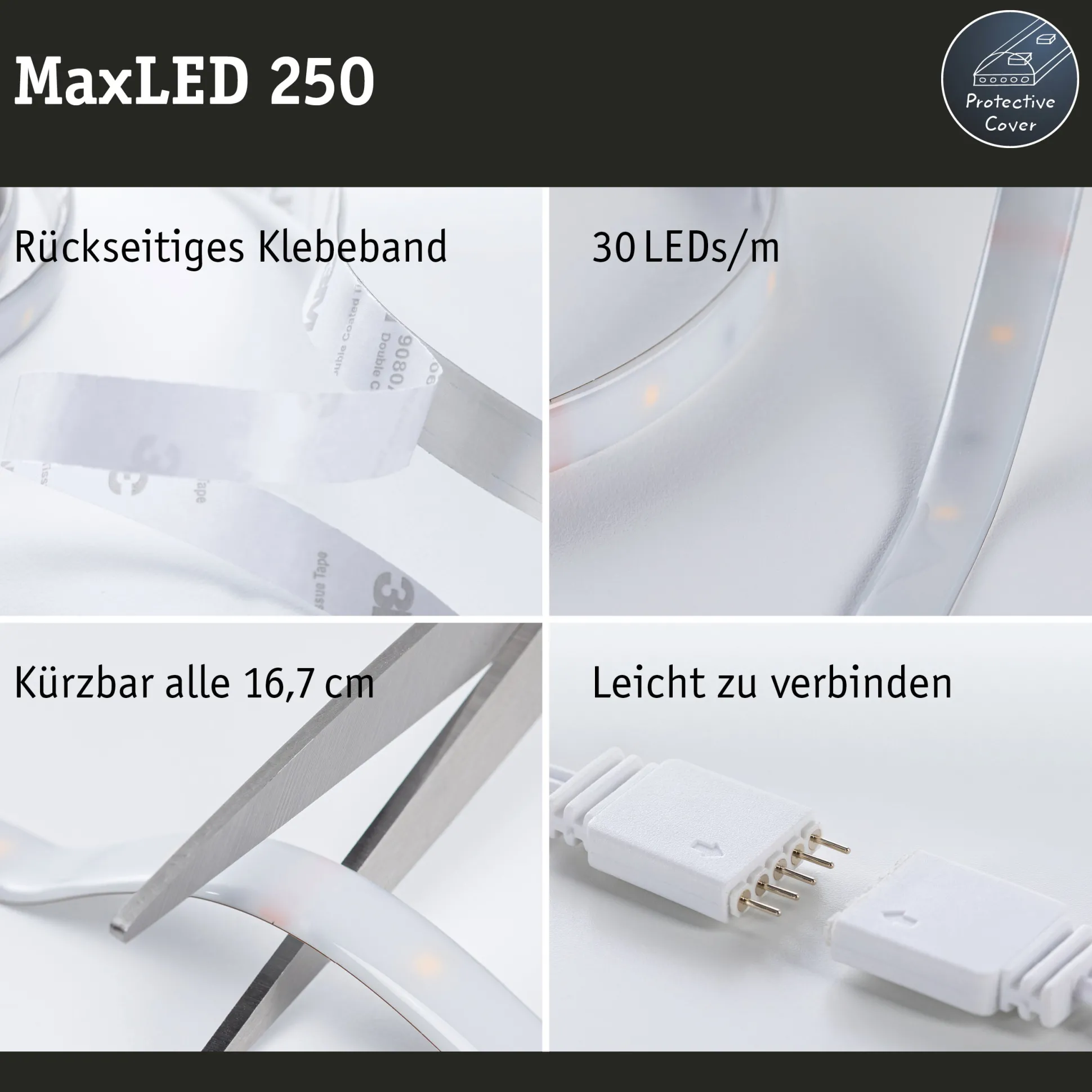 MaxLED 250 LED Strip - Basisset 3m RGBW+
