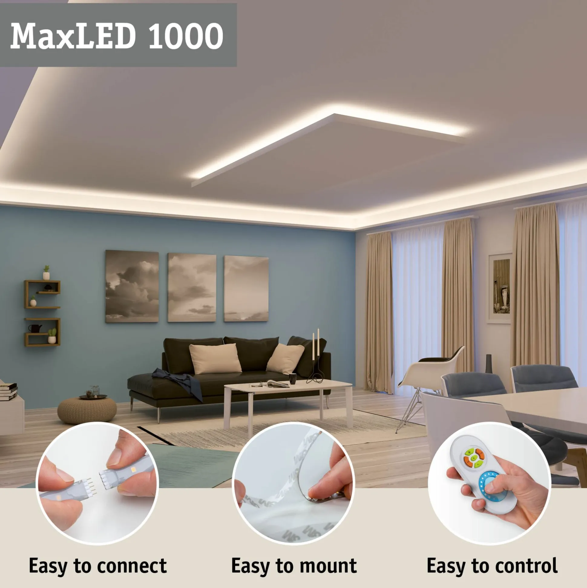 MaxLED 500 LED Strip - Basisset 1,5m Tunable White