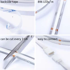 MaxLED 500 LED Strip - Einzelstrip 2,5m RGBW