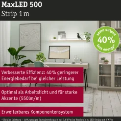 MaxLED 500 LED Strip - Einzelstrip 1m Neutralweiß