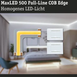 MaxLED 500 LED Strip - Erweiterung COB Ecke 90° Tageslichtweiß