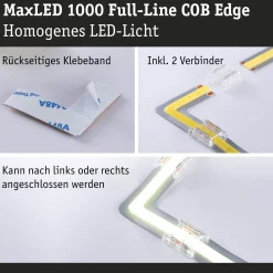MaxLED 1000 LED Strip - 0,03m Warmweiß