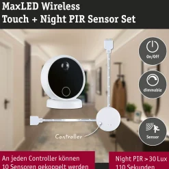 MaxLED Zubehör Steuerung - Basisset Funk-Touchschalter