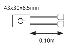 MaxLED Zubehör Steuerung - Switch Touch-Schalter
