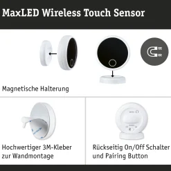 MaxLED Zubehör Steuerung - Erweiterung Touchschalter