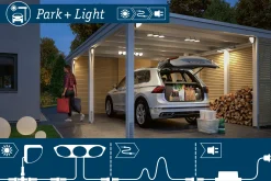 Park + Light Controller - Park + Light Controller Bewegungsmelder IP44 max. 24W Schwarz