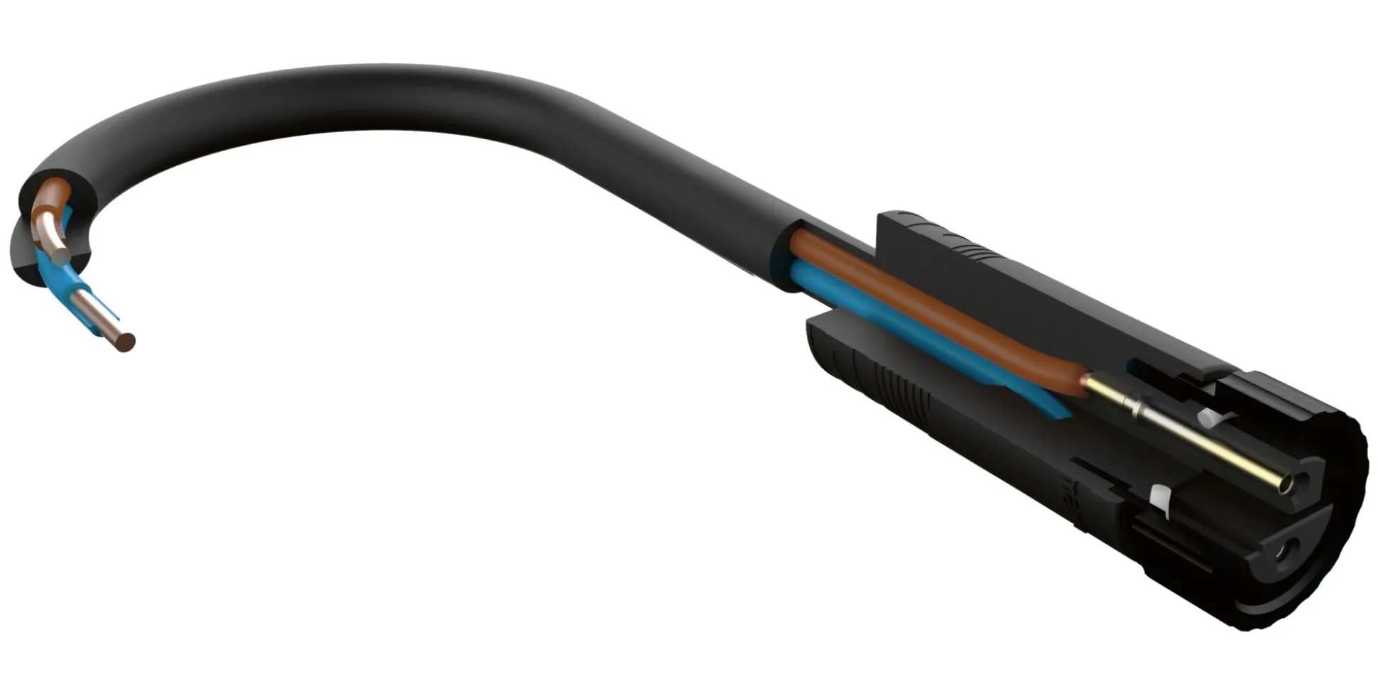 Plug & Shine Kabel - 10m 2 Ausgänge