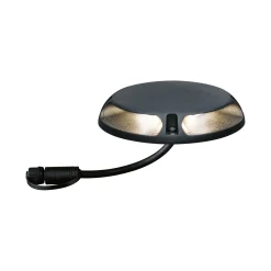 Plug & Shine LED Bodenaufbauleuchte - Warmweiß Einzelspot Zweifacher Lichtaustritt, 180°