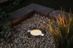 Plug & Shine LED Bodeneinbauleuchte Smart Home Zigbee 3.0 - Floor Einzelspot Insektenfreundlich