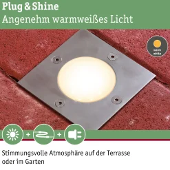 Plug & Shine LED Bodeneinbauleuchte - Floor Einzelspot