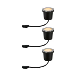 Plug & Shine LED Bodeneinbauleuchte - Floor Basisset insektenfreundlich