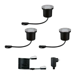 Plug & Shine LED Bodeneinbauleuchte - Floor Basisset insektenfreundlich