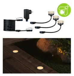 Plug & Shine LED Bodeneinbauleuchte - Floor Basisset Insektenfreundlich