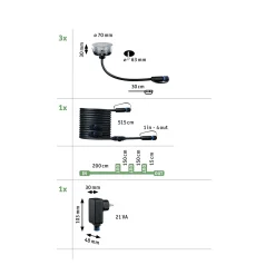Plug & Shine LED Bodeneinbauleuchte - Floor Basisset Insektenfreundlich