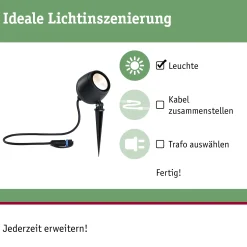 Plug & Shine LED Gartenstrahler - Kikolo