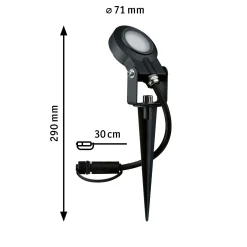 Plug & Shine LED Gartenstrahler - Sting Basisset insektenfreundlich