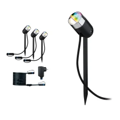 Plug & Shine LED Gartenstrahler Smart Home Zigbee 3.0 - Pike Basisset